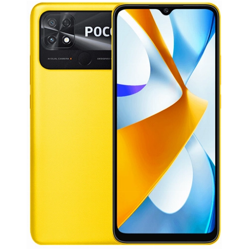 Смартфон Xiaomi POCO C40, 3.32 ГБ, желтый